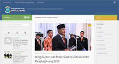 Desktop Screenshot of pangkalpinangkota.go.id
