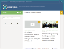 Tablet Screenshot of pangkalpinangkota.go.id